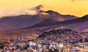 панорама города Кито